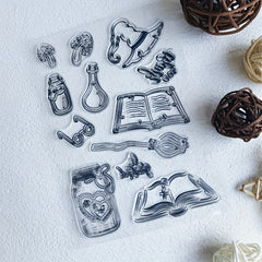Clear Stamp Seal for Card Making and Scrapbooking Supply