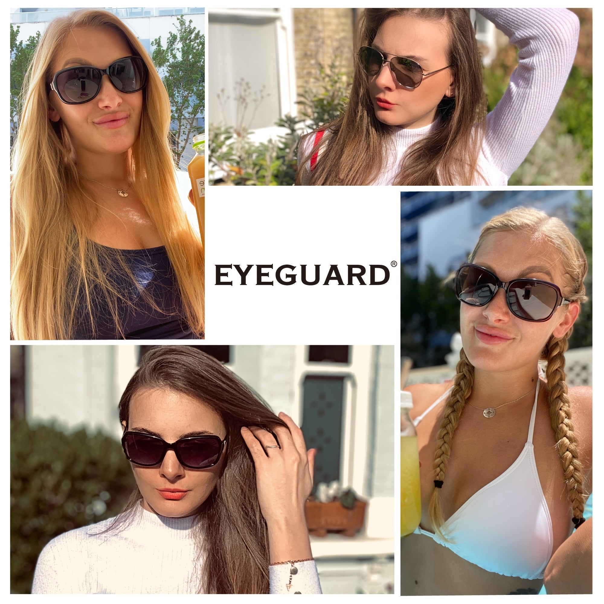 EYEGUARD Polarized Sunglasses Retro Vintage Style