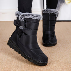 Waterproof Faux Fur Lined Snow Boots