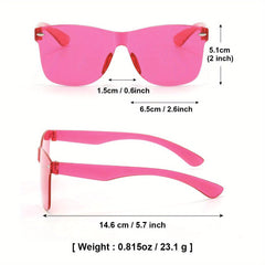 5 Pairs Rivet Sunglasses Men's Sheet Personality