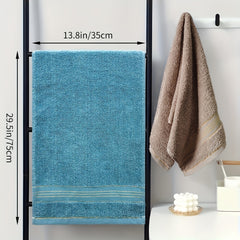 Embroidered Towel Set, Absorbent & Quick Dry, 13.8x29.5in