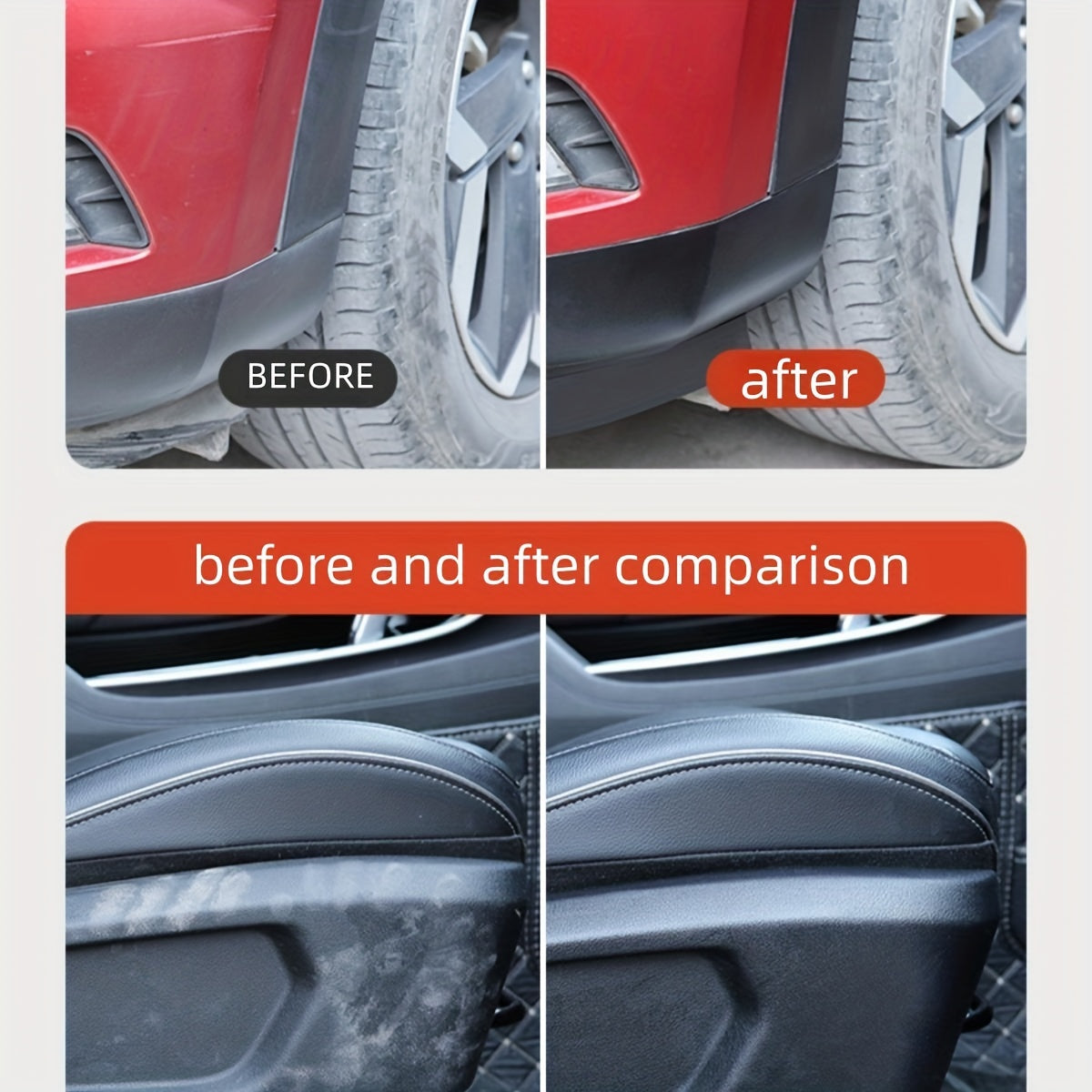 Auto Interior Panel Wax Plastic Refurbishment
