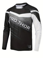 Men's Cycling Jersey Quick Dry Long Sleeve Shirt