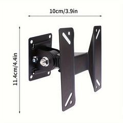 1pc TV Mount LCD LED Monitor Wall Bracket Flat Panel Support 180 Degree
