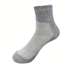 10 Pairs Summer Thin Polyester Medium Tube Socks
