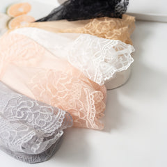 Floral Lace Mesh Socks Women's Stockings