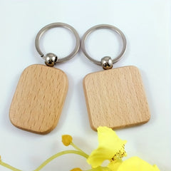 5pcs Wooden KeyChain Gift for Boys Girls Teen Party