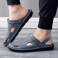 Men's Lightweight Garden Clogs Comfortable Slippers Sandals