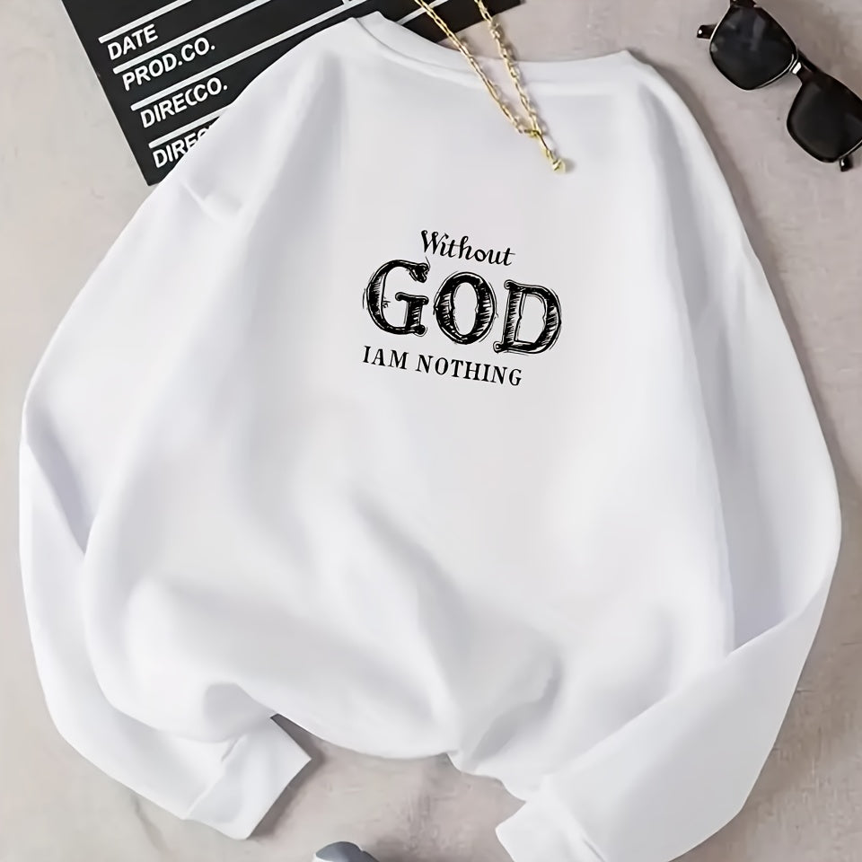 God's Letter Washable Iron On Decals for DIY T Shirts Hoodies & More