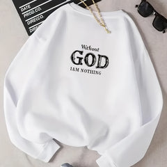 God's Letter Washable Iron On Decals for DIY T Shirts Hoodies & More