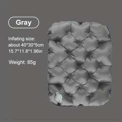 Outdoor Inflatable Seat Cushion Portable Waterproof Sitting Pad for Camping