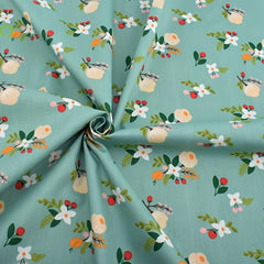 8pcs Multicolor Patchwork Fabric Cotton Floral Printed