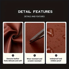 Self Adhesive Leather Repair Patch for Sofa Car Seat Upholstery Fabric Sticker