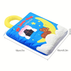 Early Education Tear Proof Cloth Baby Book Toy for Good Night