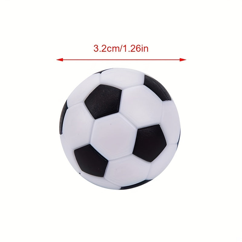 4pcs 32mm Foosball Table Soccer Balls Mini Soccer Balls Replacement