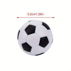 4pcs 32mm Foosball Table Soccer Balls Mini Soccer Balls Replacement