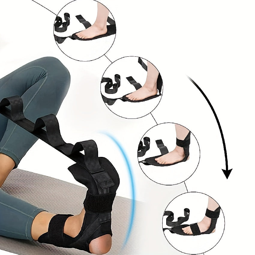 Yoga Stretch Band Leg Training Elastic Band Fitness Dance Gymnastics