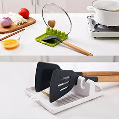 Utensil Rest for Countertop Cooking Ladle Spatula Spoon Holder