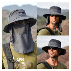 Fisherman's Hat Male Sunshade Hat Summer Outdoor Quick drying Sunscreen Hat