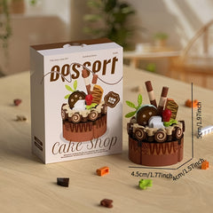 Birthday Cake Strawberry Building Blocks DIY Toy