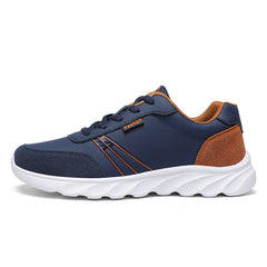 Men's Casual Low Top Sneakers Anti Slip Lace Up Shoes