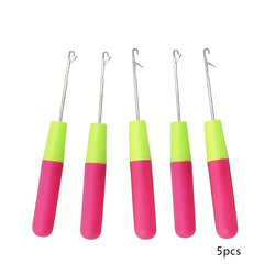 5pcs Knitting Tools Set Aluminum Sewing Needles Random