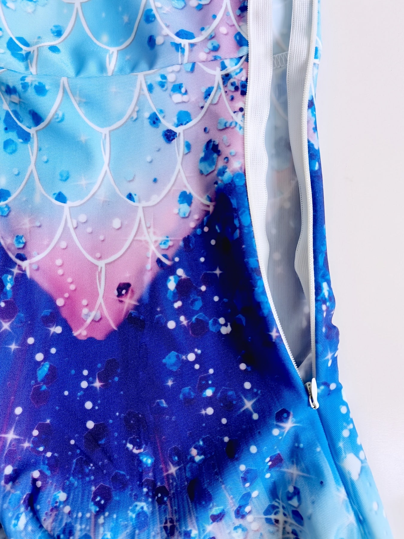 Mermaid Tail Costume Swimsuit With Monofin For Girls