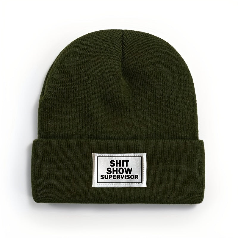 Winter Warm Knitted Hat Outdoor Hip hop Beanie