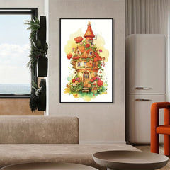House Landscape 5D Diamond Painting Kit DIY Home Wall Decor