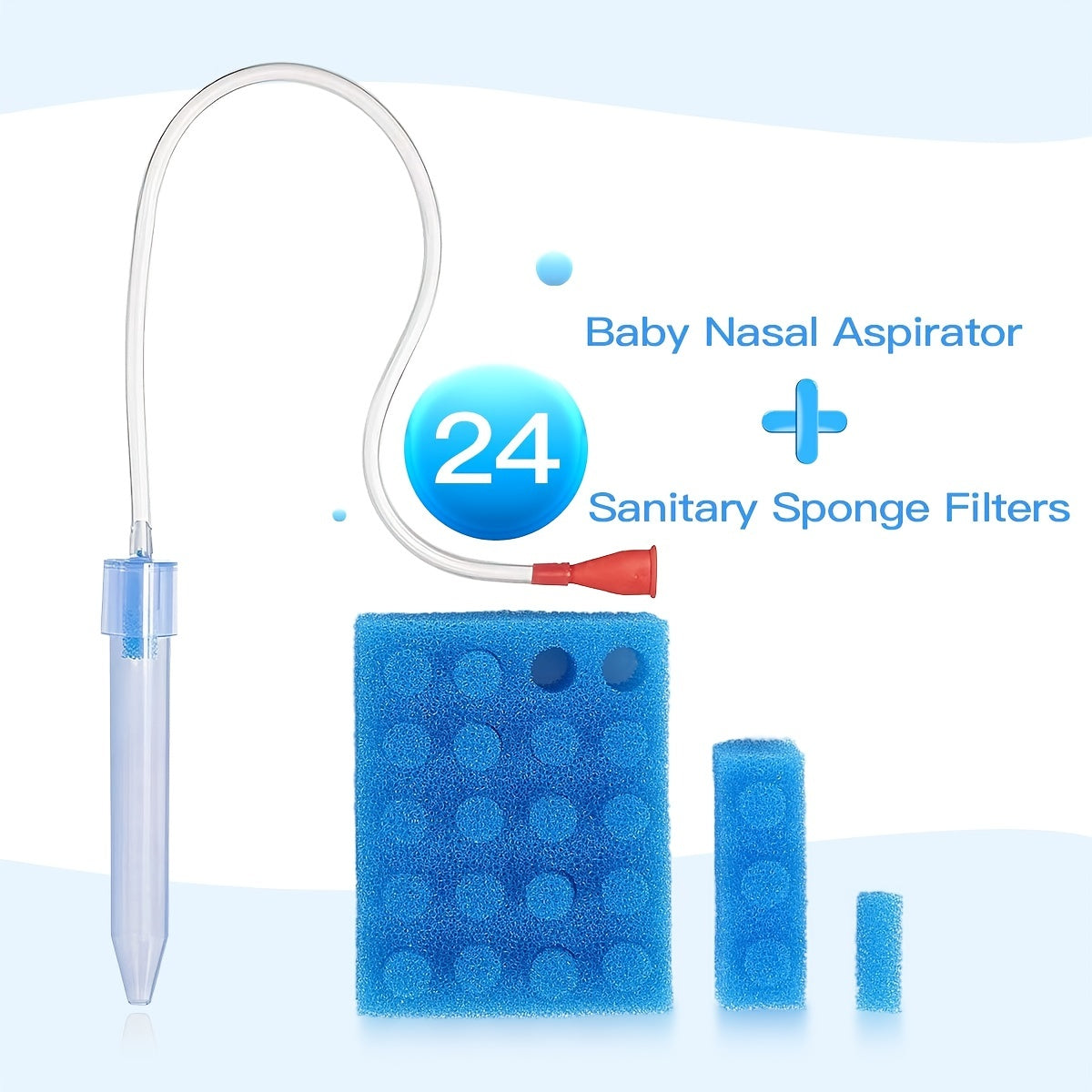Baby Nasal Vacuum Nose Cleaner for Infant Congestion Relief