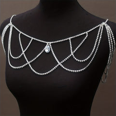 Crystal Pendant Shoulder Chain Jewelry
