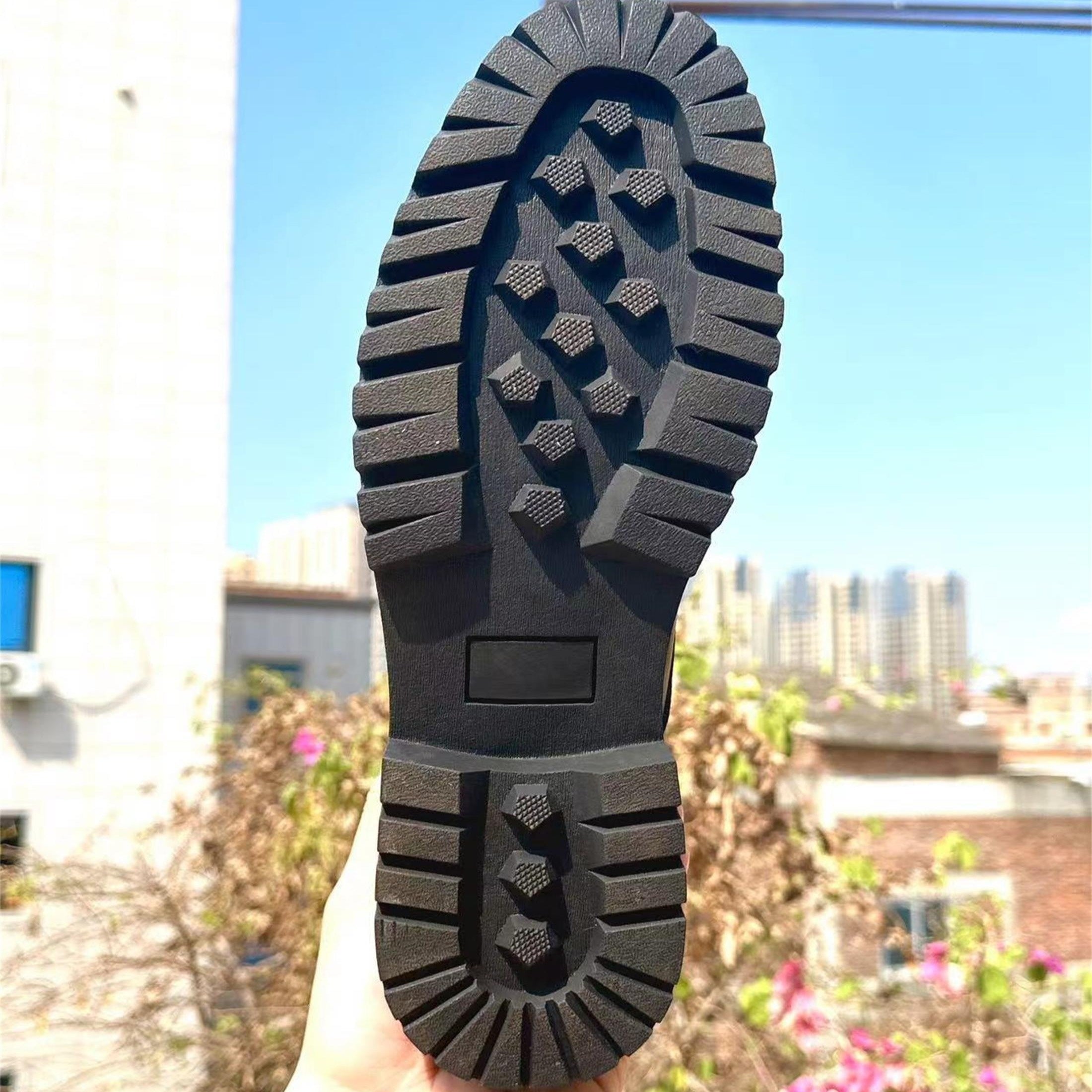 Men's Comfy Riding Boots Non Slip Vintage Shoes for Outdoor Activities
