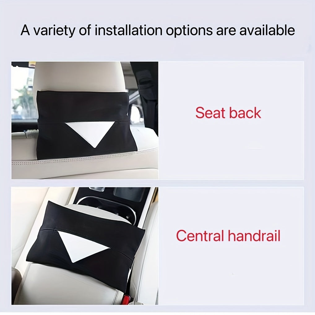 Car Napa Leather Tissue Bag