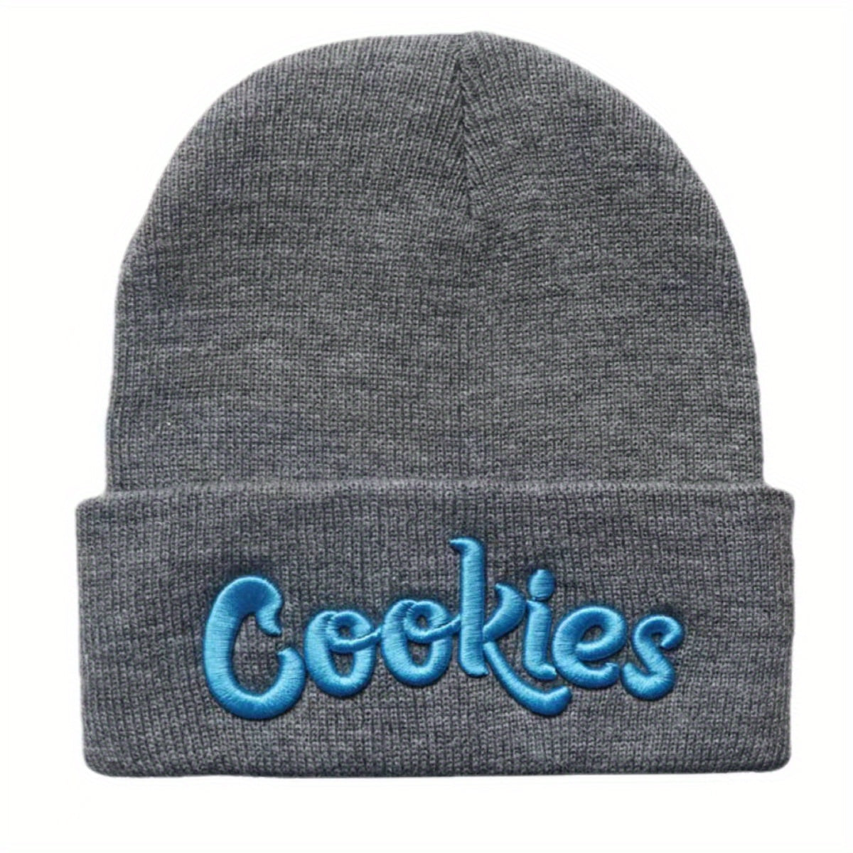 Unisex Cookies Embroidered Warm Hip Hop Knitted Hat