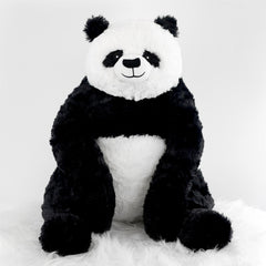 Large 22" Plush Sitting Panda Bear Toy & Stuffed Teddy Kids Toy