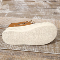 Women's Hollow Out Board Shoes Breathable Summer Sandals