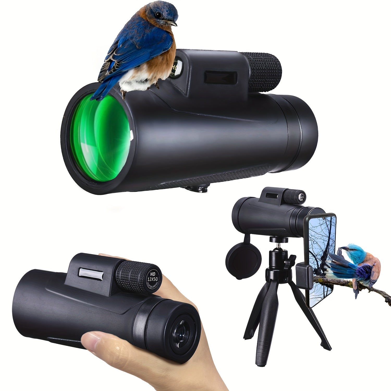 High-Powered Monocular Telescope for Outdoor Activities
