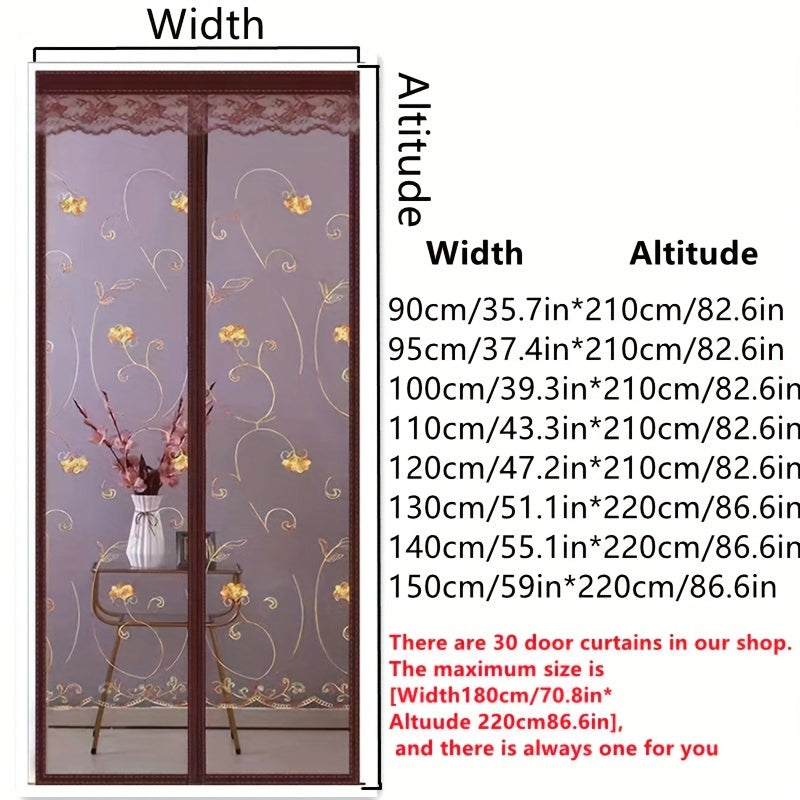 Magnetic Screen Door for Bug-Free Fresh Air