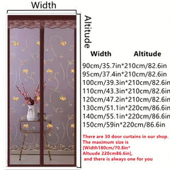 Magnetic Screen Door for Bug-Free Fresh Air