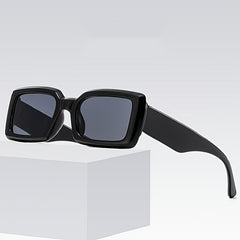 Rectangular Sunglasses Vintage Bohemian Style Small Frame Shades Sunglasses