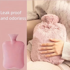 PVC Hot Water Bag Plush Hand Warmer for Autumn and Winter