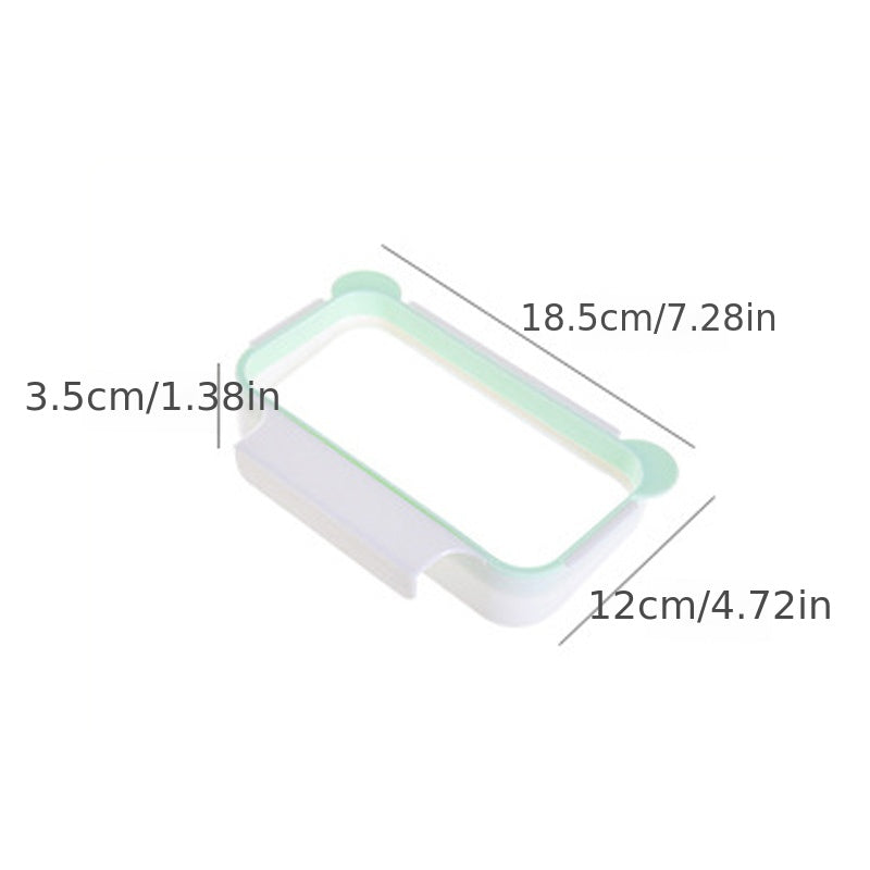 Portable Trash Bag Holder For Home Kitchen Cabinet Door Space Saving Hanging