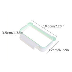 Portable Trash Bag Holder For Home Kitchen Cabinet Door Space Saving Hanging