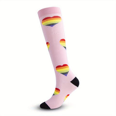 Copper Compression Socks Men Women Graduated Running Nursing Sports Foot