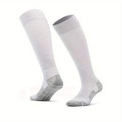Knee High Ski Socks Non slip Football Socks Moisture Wicking