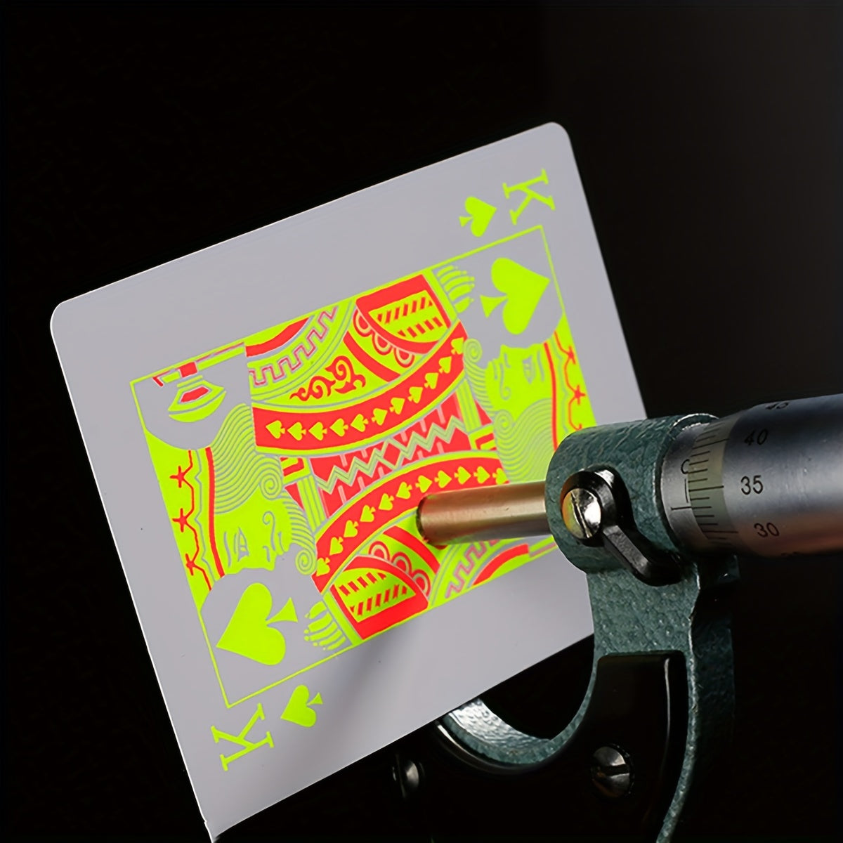 54pcs Fluorescent Waterproof Poker Deck for Poker Party Game