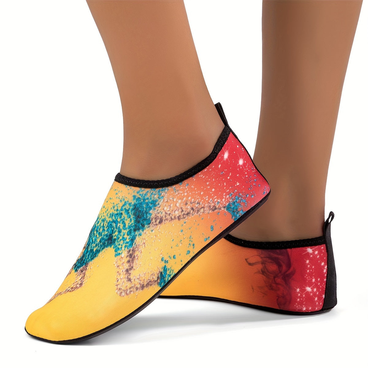 Women's Non Slip Beach Aqua Shoes Barefoot Water Shoes
