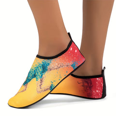 Women's Non Slip Beach Aqua Shoes Barefoot Water Shoes