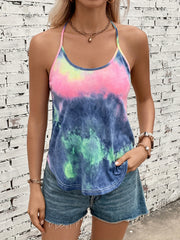 Striped Cami Top Sleeveless Casual Top For Summer & Spring Women's Clothing