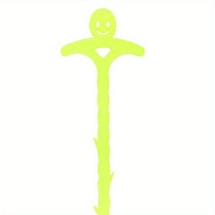 2pcs Smiling Face Kitchen Pipe Dredge Hook Sewer Toilet Dredge Tool